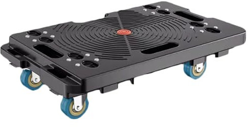 può Essere impiombato per la movimentazione del Carrello Piccolo Carrello a pianale Carrello Domestico Silenzioso a pianale per Magazzino