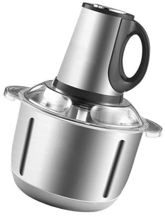 jebyltd Macinino Elettrico E Macinare Vegetale Mincer 500 W Motore 5L Acciaio Inossidabile Ciotola per Alimentare per Frutta da Dado Nut Dadi Professional Macchina