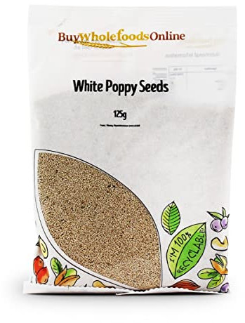 Poppy Seeds - White 125g (BWFO)