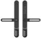 Simpled SS-SP Weatherproof SlimSeries Smart Lock Touch, 7-in-1, Fingerprint Keyless Security Entry Door Lock, Bluetooth Electronic Deadbolt, Smartphone Access - Designed for the UK Weather, Matt Black