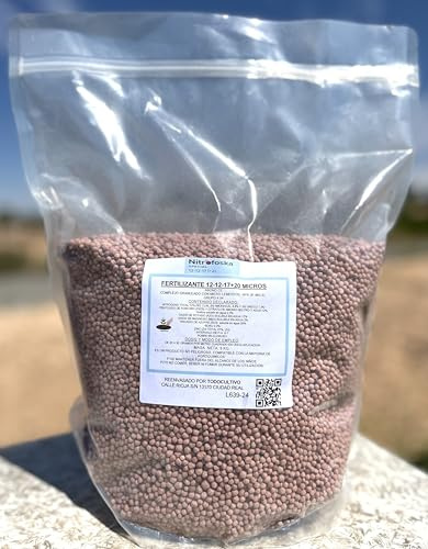 Nitrofoska Special 12-12-17 (2) mg 5KG. Abono granulado NPK Con magnesio, azufre y boro, nutrientes esenciales para la vid..