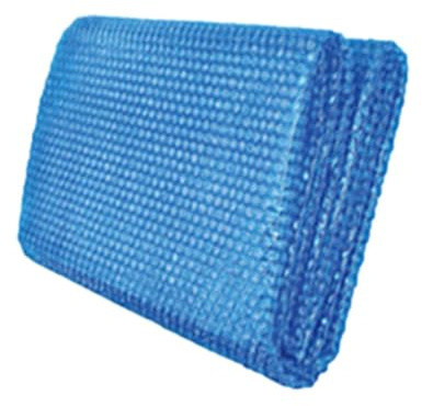 220x150cm Solar Bubble Wrap Swimming Pool Cover - Rectangular PE Tarpaulin Film for Above-Ground Pools With Pollution Reduction