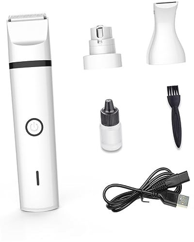 BESPORTBLE Haustier-nagelzubehör-Set Trimmer Nagelpolierer Pfotenschneider Haustierbedarf Abs-Material Leiser Motor Sichere Fellpflege