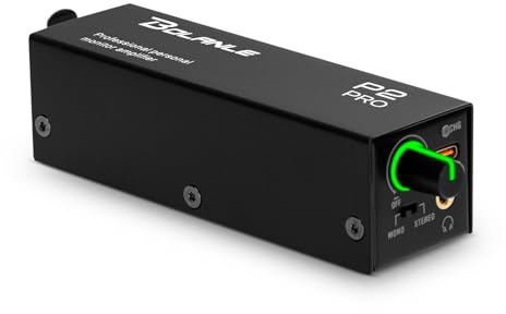 Bolanle P2 PRO USB-C Portable in-Ear Monitor Amplifier, 5V DC/AAA Battery ﻿