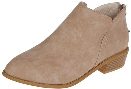 Generisch angebote des tages heute Langschaft Stiefel Damen Leder Stylisch & Praktisch Winterstiefel Damen Elegant Klobiger Blockabsatz black week angebote barfußschuhe damen sale