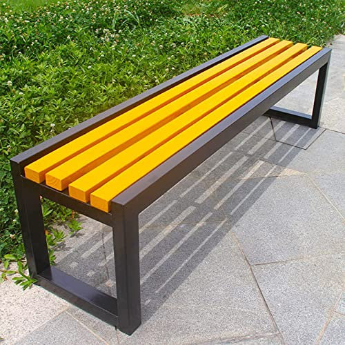 Wasserdichte Outdoor-Bank für 2 3 Personen, Terrassenbank für Hof, Rasen, Balkon, wetterbeständig, 100 x 40 x 45 cm, langlebiges und stilvolles Design