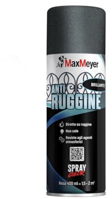 MAXMEYER Spray Antiruggine Ferromicaceo Antracite 0.400 L