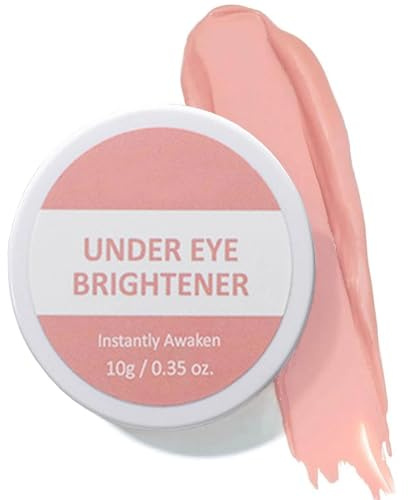 Under Eye Brightener & Concealer, Colour Corrector for Dark Circles & Blemishes, Quick Natural Coverage for a Flawless, Bright Look(Pink)