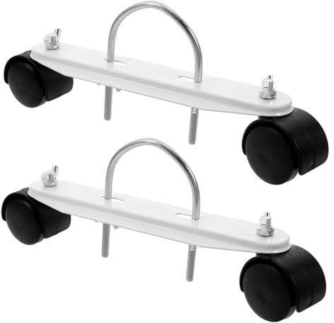 GARVALON Soporte Con Ruedas Para Radiador Eléctrico Base Resistente y Portátil Para Calentadores De Aceite Movilidad Suave Para Calefactores De Patio