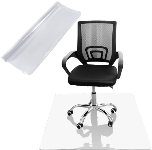 Genomskinlig stolsmatta för trägolv,Transparenta golvmattor Skyddsmatta för trä/kakel för kontor/hem,1 mm plastgolvskydd för rullstolar,B 30-160 cm, L 30-350 cm(40x200cm)