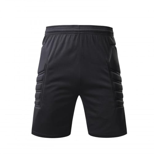 Pantaloncini da portiere da calcio per ragazzi scuola PE pantaloncini atletici per bambini lunghezza al ginocchio pantaloni bermuda estivi da corsa allenamento pantaloni tuta elastico in vita