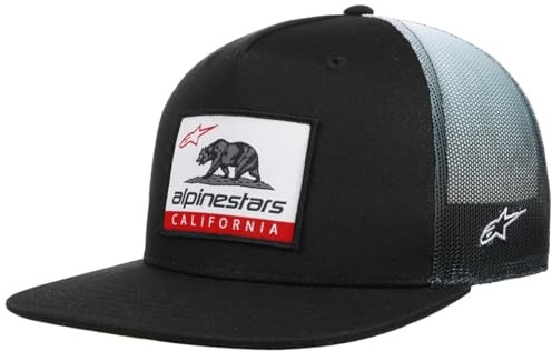 Alpinestars Cali Gradient Trucker Cap, schwarz/weiß, Einheitsgröße