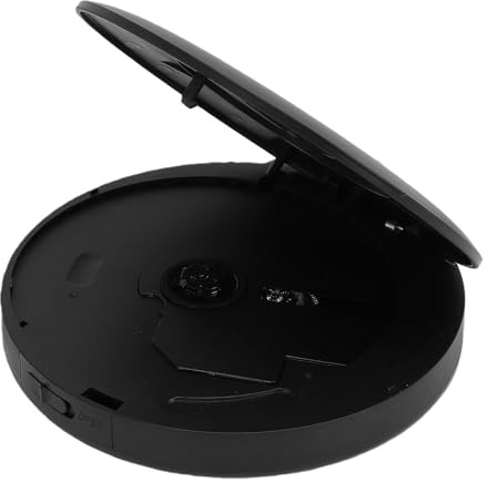 Sharainn Lettore CD per Auto, Lettore CD Bluetooth Portatile con Antiurto Anti-salto, Musicale USB Esterno per Computer Portatile, TV, Computer Desktop