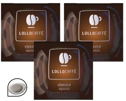 600 CIALDE FILTRO CARTA 44MM LOLLO CAFFE' CLASSICO ESPRESSO ORIGINALI