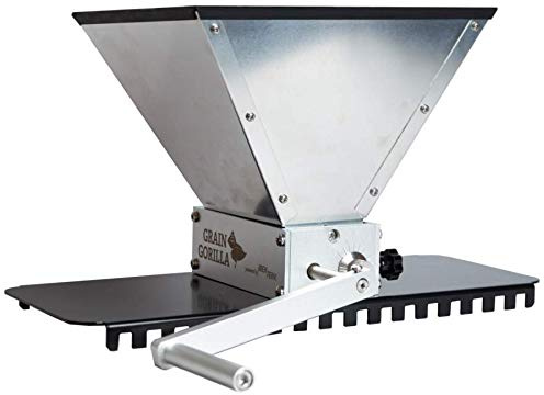 Brewferm® Grain Gorilla Moulin à Malt à Rouleaux Ajustables en INOX