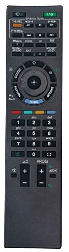 VINABTY RM-ED019 RM-ED034 Mando a Distancia de Repuesto para Sony televisores LED LCD KDL-32W5710 KDL-32W5740 KDL-37W5730 KDL-37W5840 KDL-40W5820 KDL-40Z5800