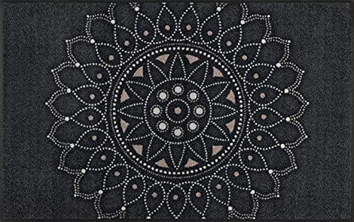 wash+Dry Fußmatte, Purnima 75x120cm, innen und außen, waschbar