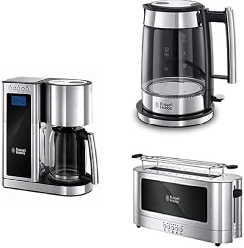 Russell Hobbs Elegance Frühstückset Toaster, Wasserkocher und Kaffeemaschine