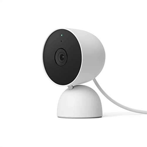 Google Nest Security Cam (Wired) - 2nd Gen - Snow