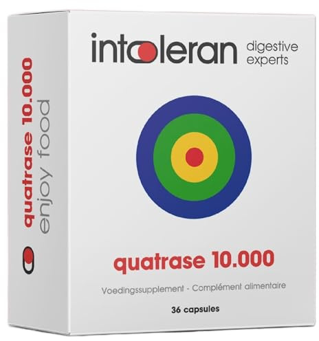 Intoleran Lactase Échantillon de Gouttes d'Enzymes Digestives - 2ml | Enzyme de lactase liquide pour la digestion du lactose en cas d'intolérance au lactose | Supprime le lactose de produits laitiers