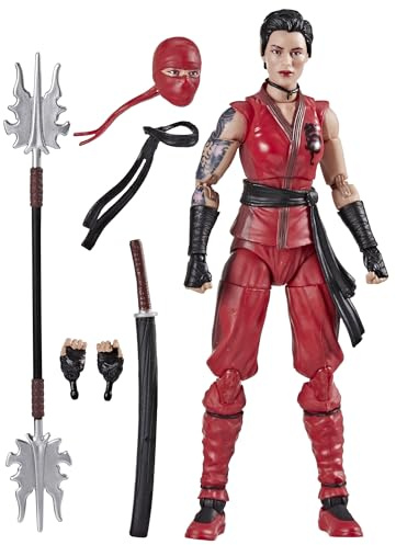 G.I. Joe Classified Series #124, Kim Jinx Arashikage, Sammlerstück, Ninja-Actionfigur mit 7 Zubehörteilen | G.I. Joe Classified Actionfigur Wave 18 - Kim Jinx Arashikage #124