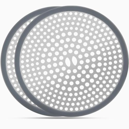 Gragloir 2er Abflusssieb Dusche, Haarfänger, Abfluss Sieb für Bad, Küche, Dusche, Badewanne, Sink Drain Strainer, 11CM