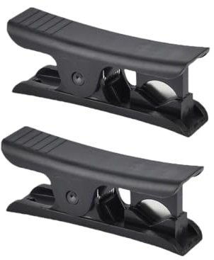 UCLEVER 2pcs Irrigation Tube Pipe Cutter Plastic Tubing Hose Cutter for up to 13mm OD PU PE Tubing (Black)