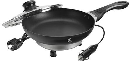 Lampa 97125 Electric Frying Pan, Sartén eléctrica – Ø 20 cm – 24 V – 270 W – 13 A