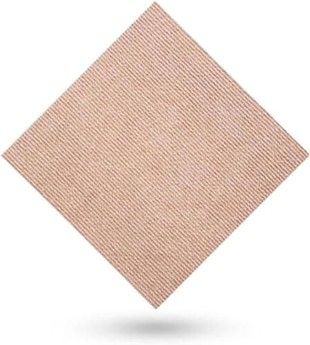 GPDNBIEU, Losetas de Alfombra, Empalme autoadhesiva, baldosas Suelo cuadradas Lavables artesanales, for el hogar, Oficina y Comercial(Mi Camel,12pcs)