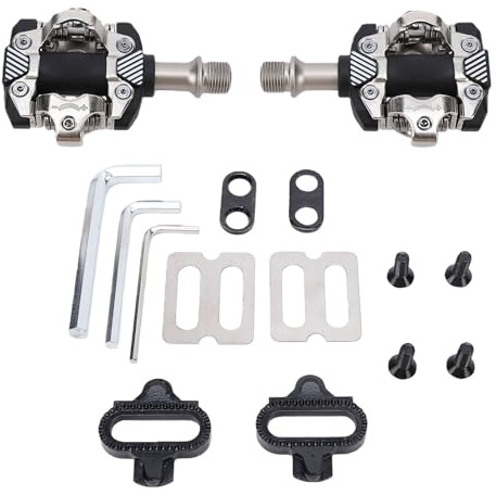 Oreilet Mountainbike Clipless Pedaler, DU Bearing Road Bike Pedaler, Lätt Cykelplattform Pedal Clip Pedal för - Platt för Utomhuscykling