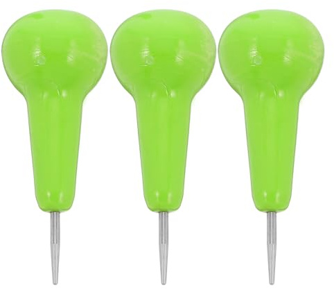 Penna Braille 3pezzi in Acciaio Inossidabile e Pp Verde
