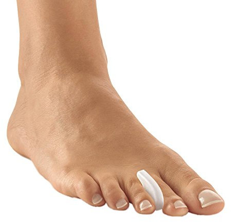 Bort PediSoft Zehenspreizer inkl. Pflegepuder Zehentrenner, Silikon Gel, XL