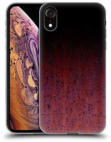 Head Case Designs sous Licence Officielle PLdesign Ombre Empreintes De Bois Et De Rouille Coque en Gel [Protection de Qualité Militaire] Compatible avec Apple iPhone XR