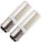 B15 Led Bulb 220V, Pygmy Bulb Bayonet, PYRJIN Ba15D 45W Halogen Replacement, Cool White 6000K, Non-dimmable, for Sewing Machine/Refrigerator/Cooker Hood/Appliance Lamps (2-Pack)
