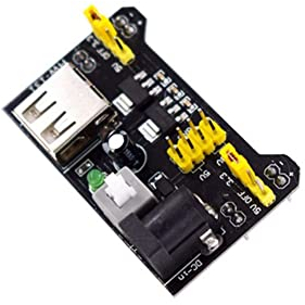 Bordhap 1Pcs MB102 Breadboard Dedicated Power Module Compatible 5V 3.3V Solderless Bread Board DIY