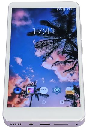 Reproductor MP4, Octa Core con Pantalla HD de 5,0 Pulgadas, Vídeo 1080P, 16 Millones de Colores, WiFi, con Funciones Completas, Batería de 2200 MAh, para (Expansión de 128 GB)