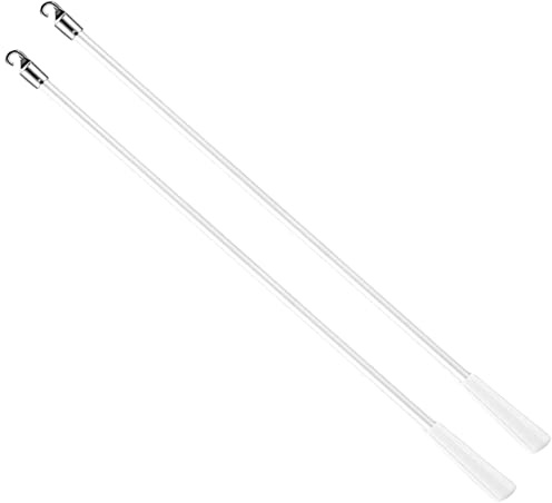 MAGICLULU 8pcs Blind Wand Replacement for Vertical Blinds Blackout Window Cover Conservatory Roof Grey Vertical Accessories Parts