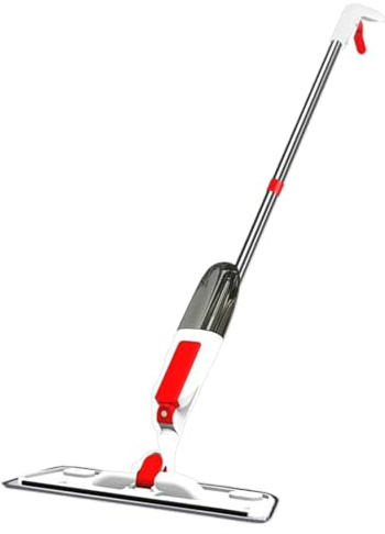 Balai pulvérisateur, Nettoyeur de Sol, Balai , système de Nettoyage sans , poignée en Acier Inoxydable Durable, idéal pour la Maison, l'appartement, Le dortoir, Le Garage, 40 x 11 x