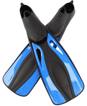 Snorkelfenor, dykfenor, snorkling, vuxna simfenor, 1 par justerbara dykfenor för strand pool hav vatten djupa somrar