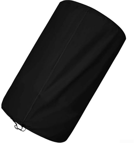 Copertura per pneumatici resistente per 4 pneumatici impilati in tessuto Oxford 420D per prestazioni affidabili (colore nero, 82 x 120 cm)