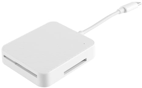 Durlo Lector De Tarjetas De Memoria Inteligente SM TIPO C USB XD M2 SD SM Para Cámaras Compatible Con Tarjeta TIPO C