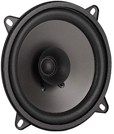 Jelquix Auto-Koaxiallautsprecher, Laut, 5 Zoll, 400 W Leistung, 12 V, Universeller Sound für Autotür und Kofferraum, Schwarzer Gummimagnet