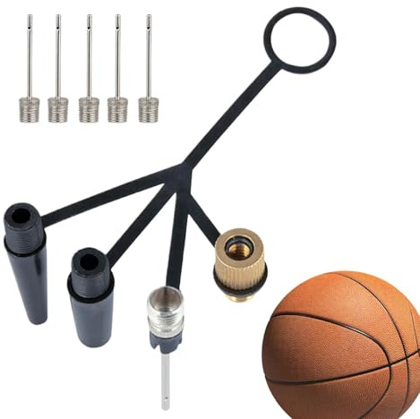 Generisk cykelventil-adapter – 4 klor kompressor | ventilskaftadapter set – för hemverkstad – uppblåsbara leksaker cykling fitness pendling