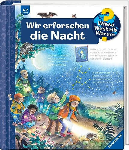 Wieso? Weshalb? Warum?, Band 48 - Wir erforschen die Nacht (Sachbuch ab 4 Jahre - mit Klappen) (Kernreihe, 48)