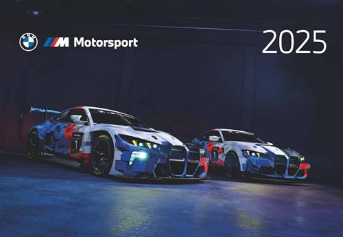 arti promotion - BMW M Motorsport 2025 Wandkalender, 49,5x34,2cm, Kalender mit rasanten Abbildungen der BMW Motorsport-Schmiede, Geschwindigkeit ist in dieser Welt alles, mit Spiralbindung