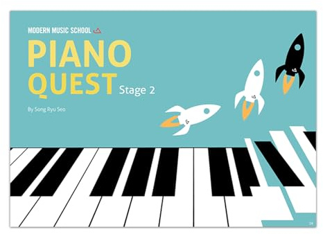 Piano Quest Stage 2: Spielend leicht Klavier lernen - Für Kinder und Erwachsene - Leichte Klavierlieder für Anfänger
