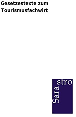 Gesetzestexte zum Tourismusfachwirt