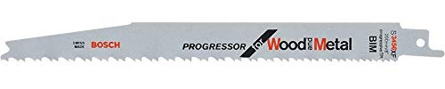 Bosch Säbelsägeblatt S 3456 XF, Progressor for Wood and Metal, 5er-Pack Accessories