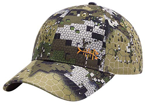 Bassdash Desolve Camo Angeln Jagd Hut Unisex Einstellbare Baseball Cap, Schleier, Einheitsgre