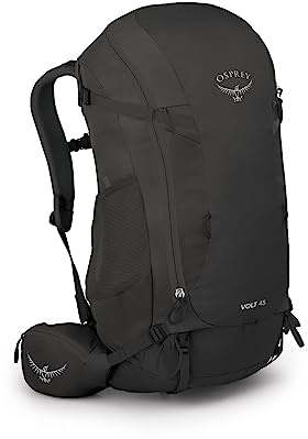 Osprey Volt 45 Mens Backpacking Backpack Mamba Black O/S